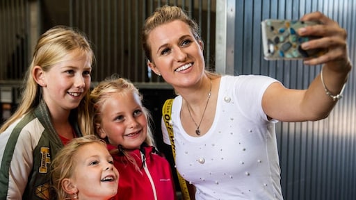 Britt Dekker's grote droom is om dressuurkampioene te worden