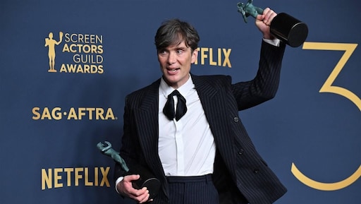 Oppenheimer en The Bear grote winnaars SAG Awards: 'Extreem speciaal'