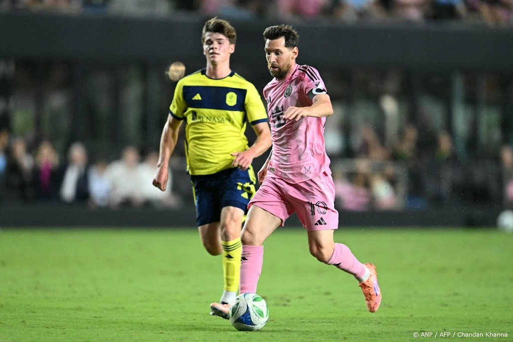 Messi met twee treffers belangrijk voor Inter Miami in play-offs