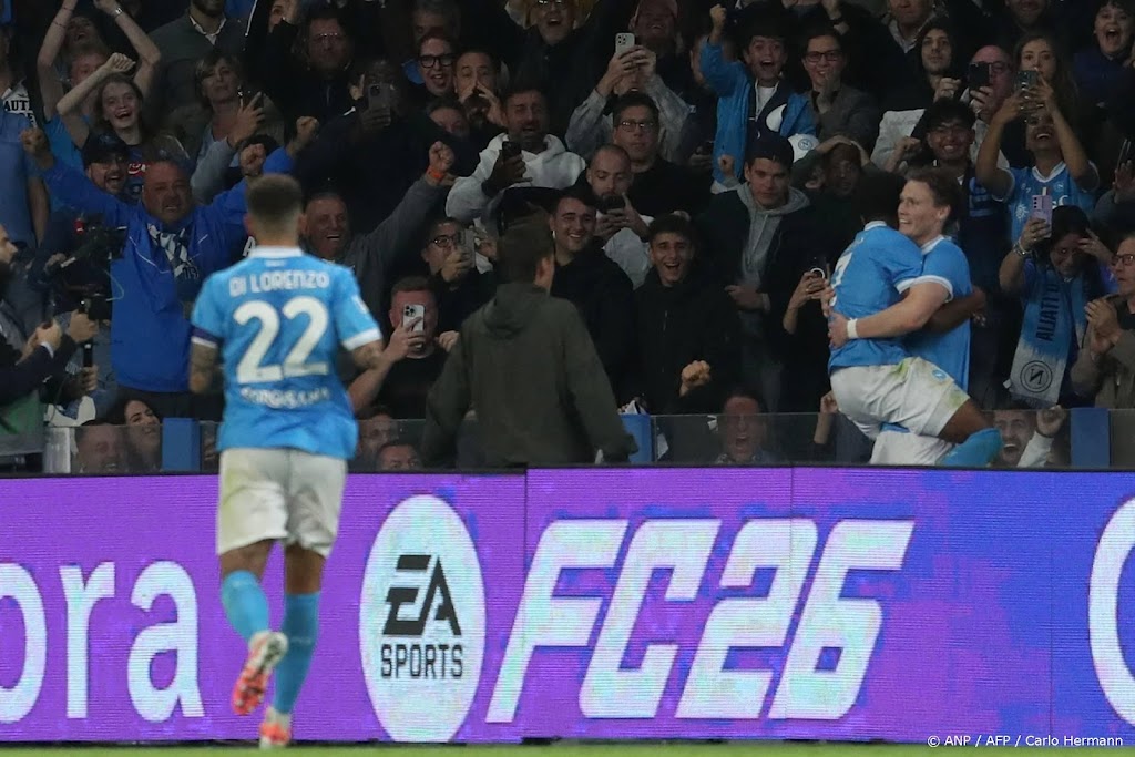 Napoli na winst op Internazionale koploper in Italië