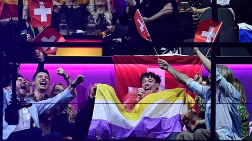 Songfestivalartiesten mogen niet meer met pridevlaggen zwaaien