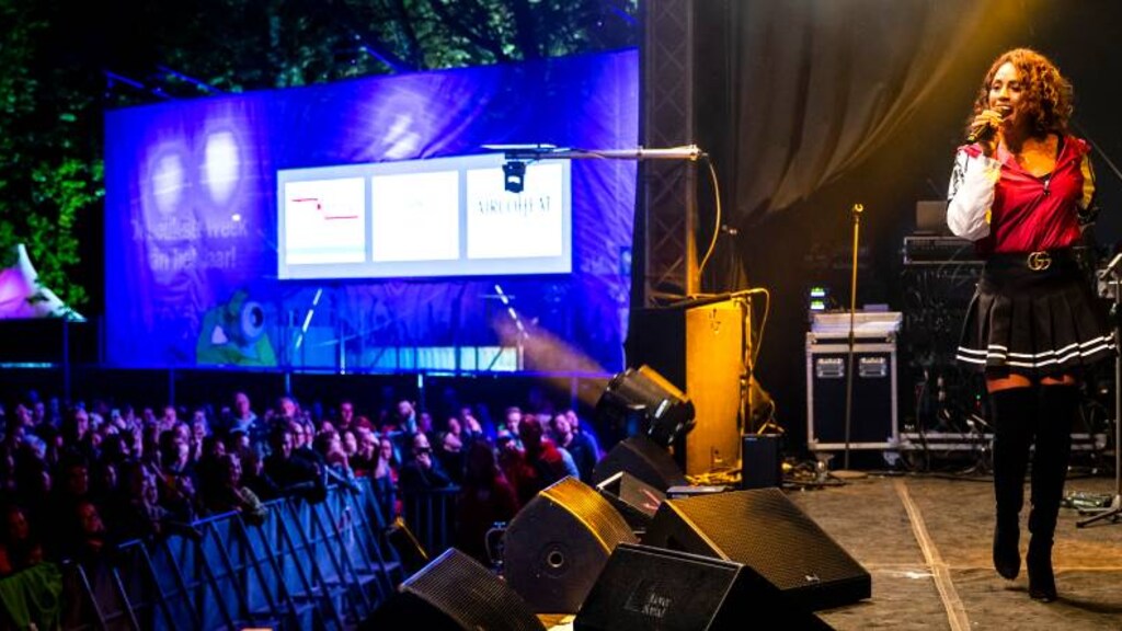 Glennis Grace geniet van elk podium