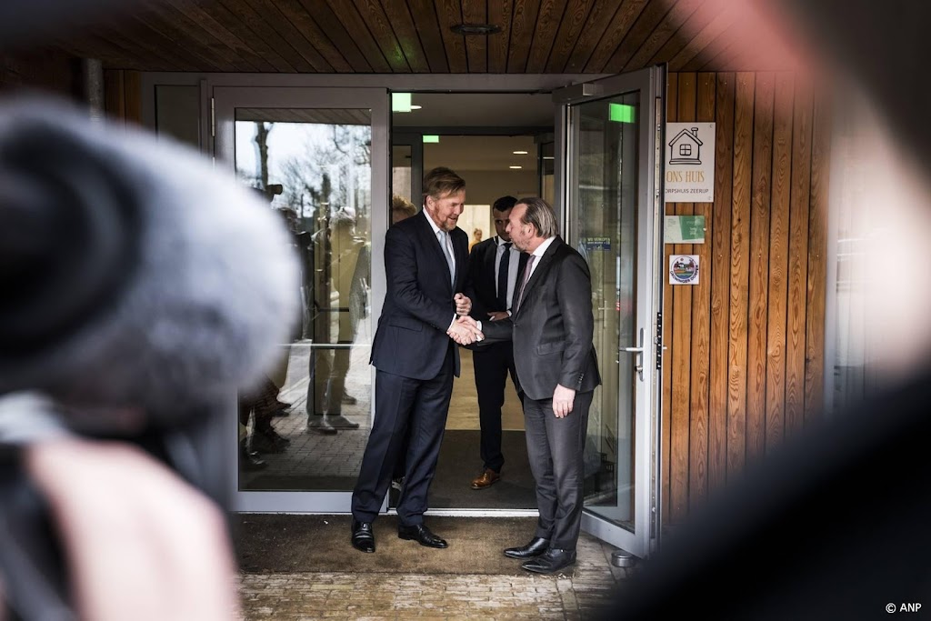 Ombudsman: goed dat koning aandacht heeft voor Groningen