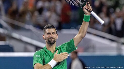 Tennisspeler Djokovic dichter bij de honderdste toernooioverwinning
