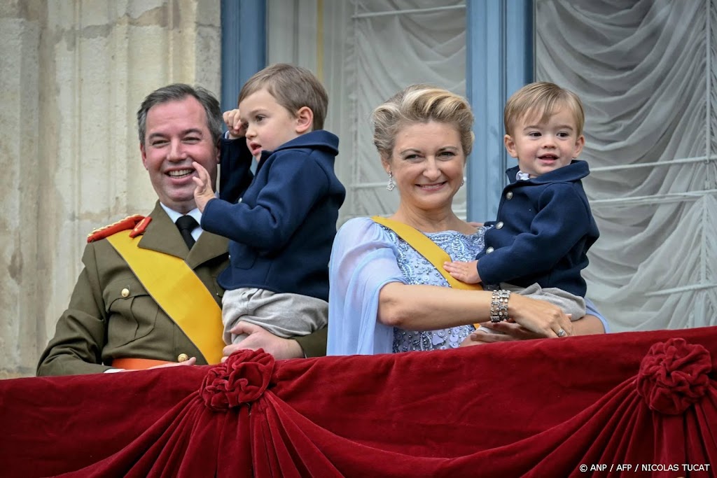 Nieuwe foto's van jarige prins François (3) van Luxemburg