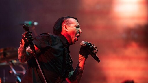 Vernielde gitaar Marilyn Manson wordt geveild