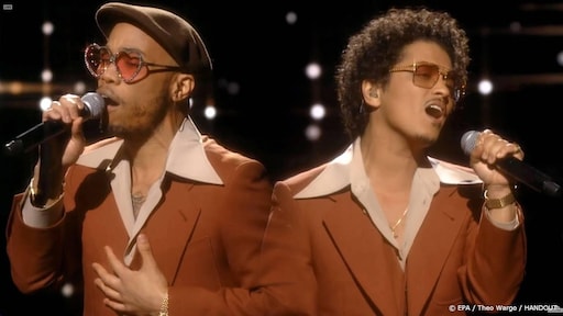 Bruno Mars en Anderson .Paak grote winnaars BET Awards