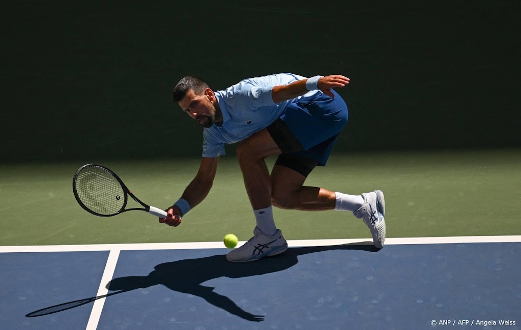 Djokovic op US Open in vier sets langs Amerikaan Svajda