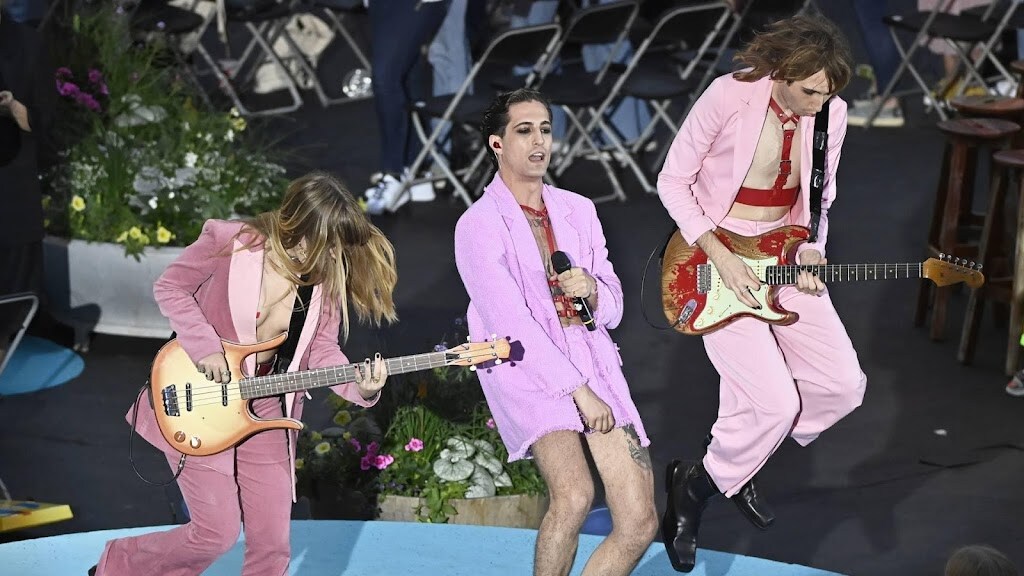 Måneskin treedt op bij MTV EMA's