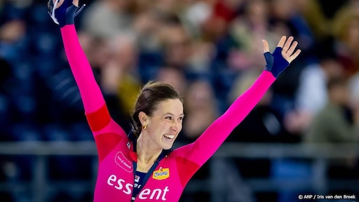Schaatsster Schulting ruim aan de leiding na eerste dag NK sprint