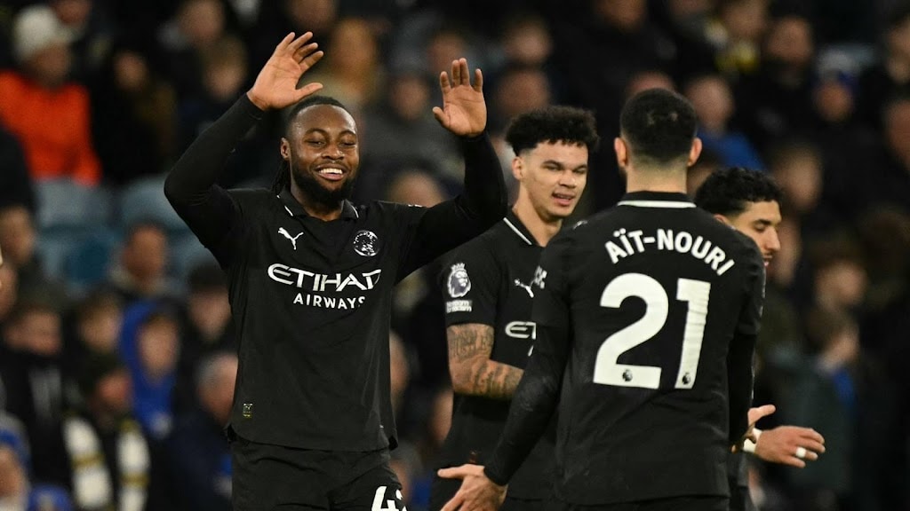 Manchester City wint zonder Haaland nipt bij Leeds