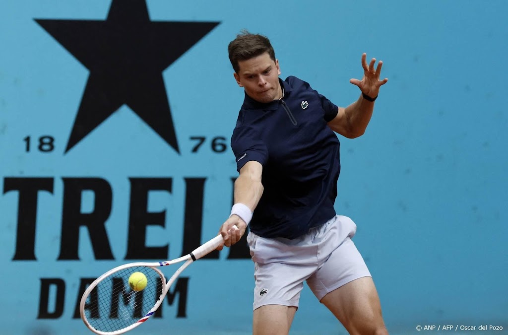 Belgische tennisser Blockx in kwartfinale masterstoernooi Madrid