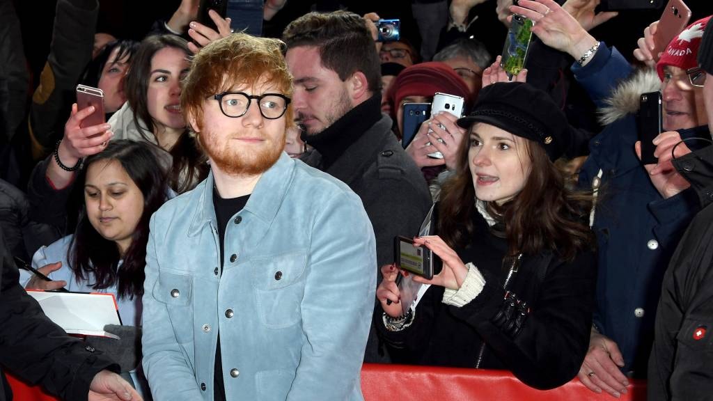 Ed Sheeran aangeklaagd voor 100 miljoen