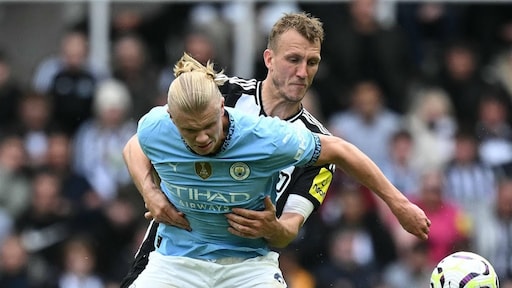 Ook Manchester City speelt gelijk tegen Newcastle United