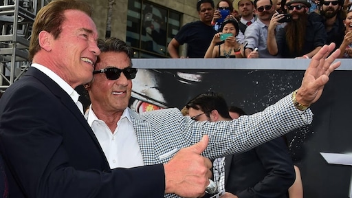 Arnold Schwarzenegger en Sylvester Stallone over vete: 'Zelfs ons DNA haatte elkaar'