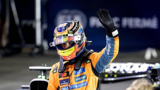 Piastri op pole in sprintrace: 'Ik pak wat ik pakken kan'