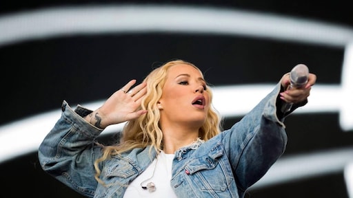 Fans opgeschrikt tijdens concert Iggy Azalea