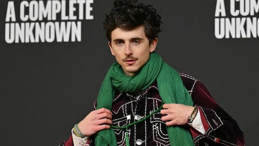 Timothée Chalamet kwam 9 kilo aan voor Bob Dylan-film