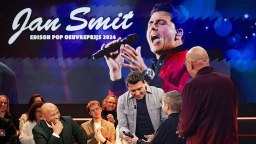 Jan Smit bij Humberto geëerd met Edison Pop Oeuvreprijs