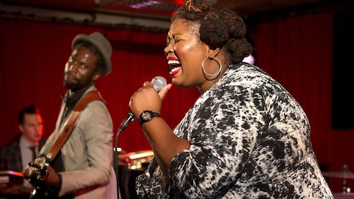 Aretha Franklin's familie keek bij concert Shirma Rouse