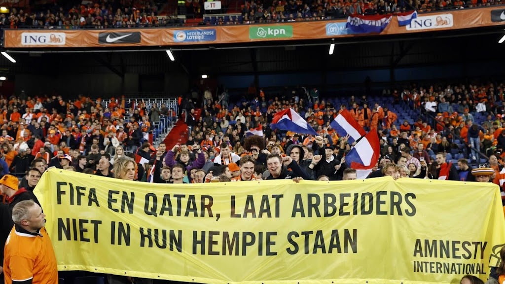 Amnesty wil dat FIFA veel meer opkomt voor migranten in Qatar