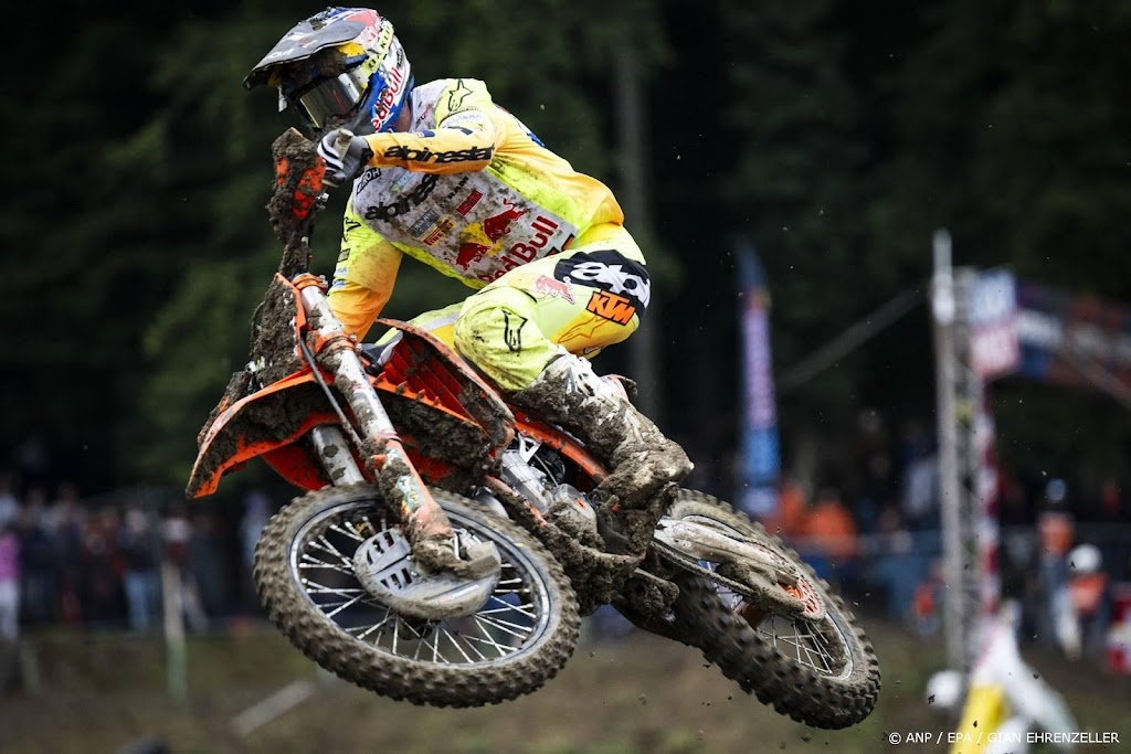 Motorcrosser Herlings ziet Coenen uitlopen in GP Zwitserland