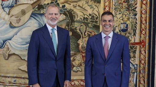 Koning Felipe ontvangt Spaanse premier op Mallorca