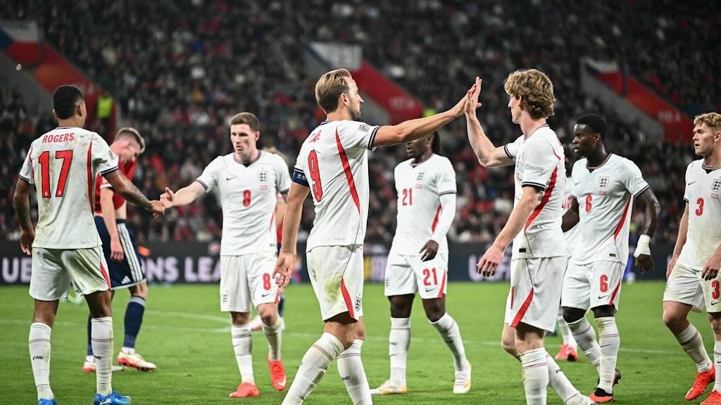 Engeland boekt bij Tsjechië eerste zege in Nations League