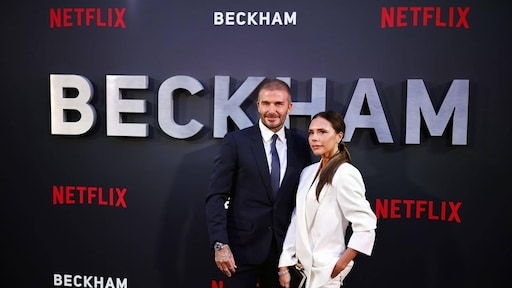 David Beckham zag eigen Netflix-docu voor 't eerst bij première