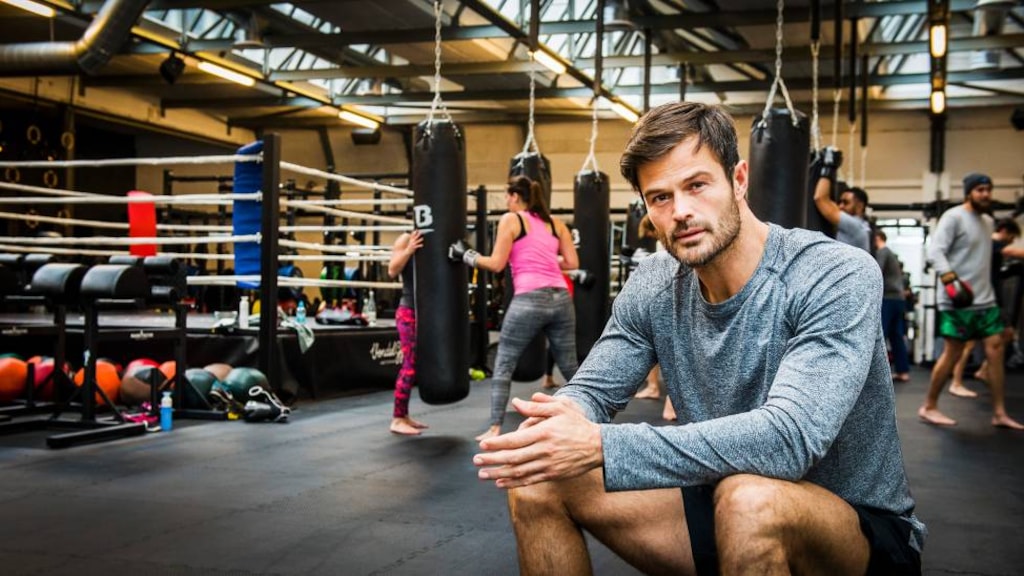 Arie Boomsma zweert bij de gym