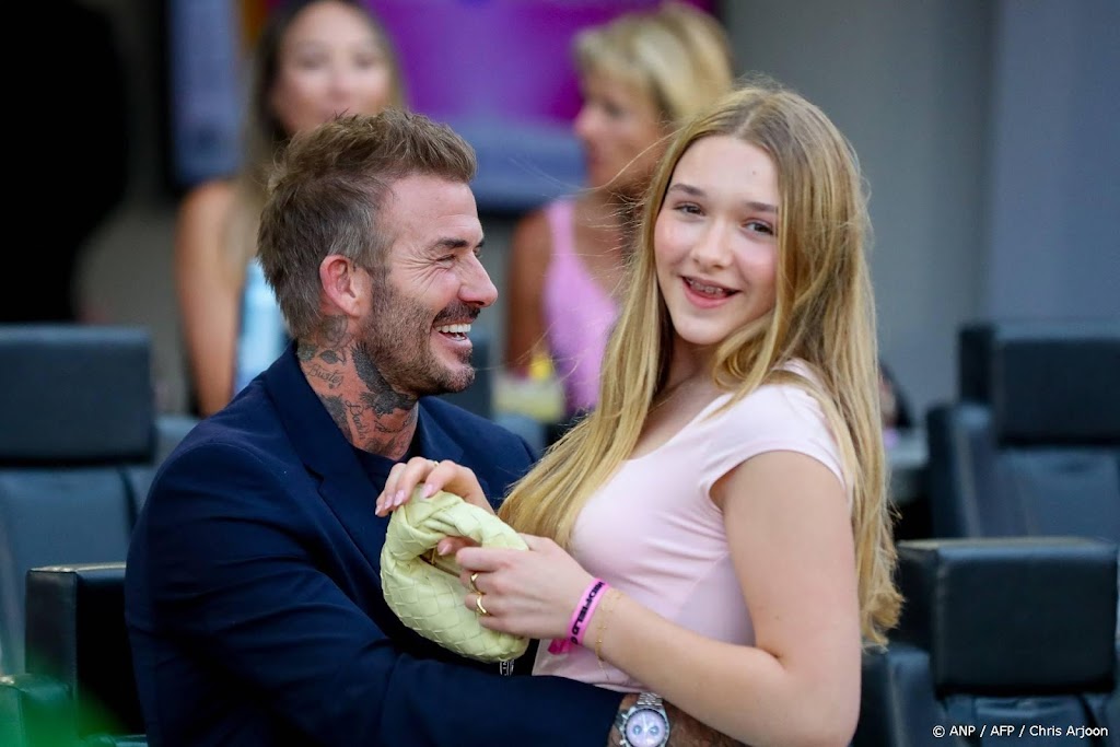 Beckhams strenger voor zoons dan voor dochter Harper