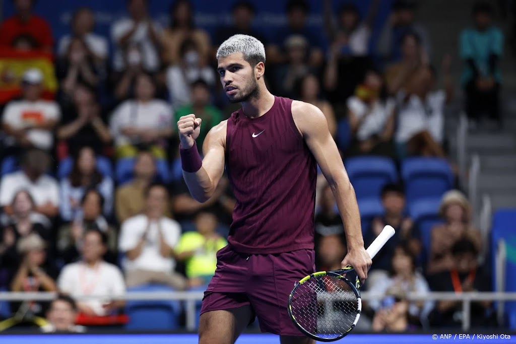 Alcaraz rekent af met Fritz en wint voor het eerst Japan Open