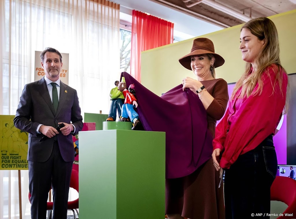 Máxima opent nieuw kantoor bij 70-jarig bestaan van Oxfam Novib
