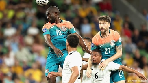 Voetballers Curaçao verliezen oefenduel van Australië met 5-1