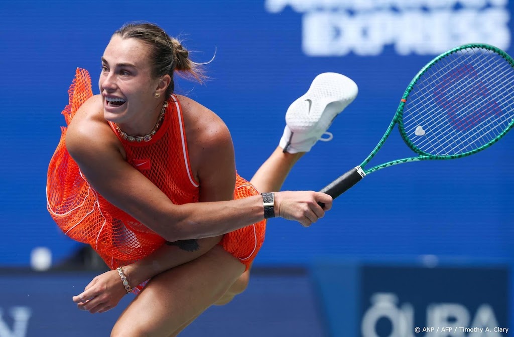 Tennisster Sabalenka begint goed aan jacht op derde titel US Open
