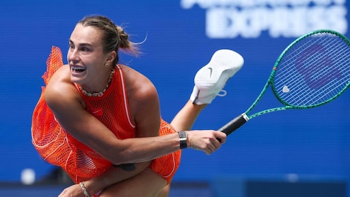 Tennisster Sabalenka begint goed aan jacht op derde titel US Open