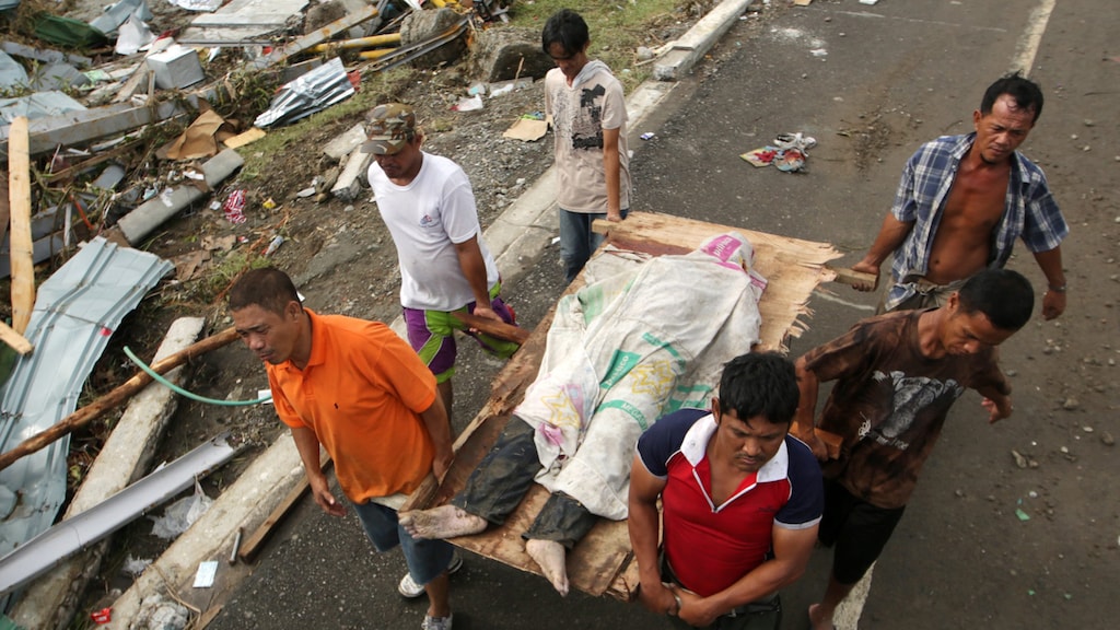Rode Kruis: zeker 1200 doden door tyfoon Filipijnen
