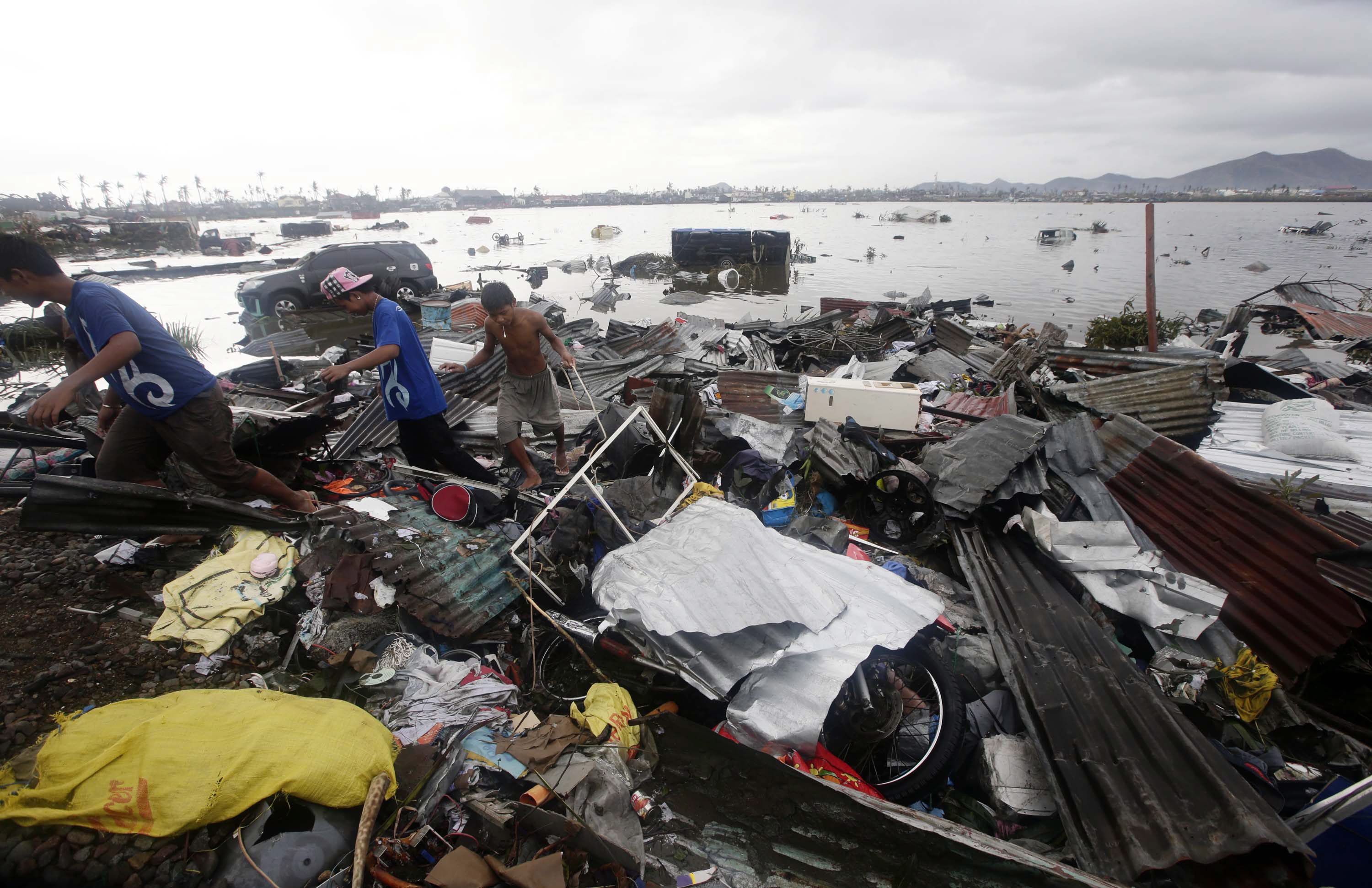 Ooggetuige tyfoon Haiyan: Het was vreselijk