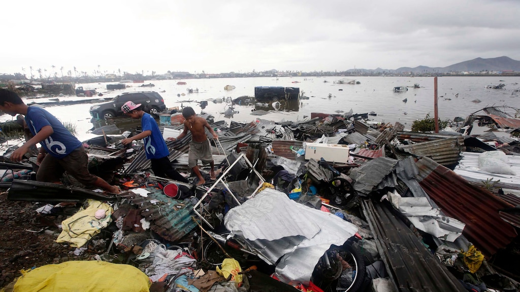 Ooggetuige tyfoon Haiyan: Het was vreselijk