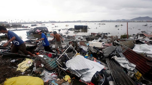 Ooggetuige tyfoon Haiyan: Het was vreselijk