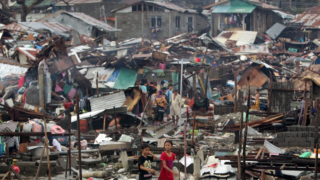 Haiyan een van dodelijkste tyfoons ooit