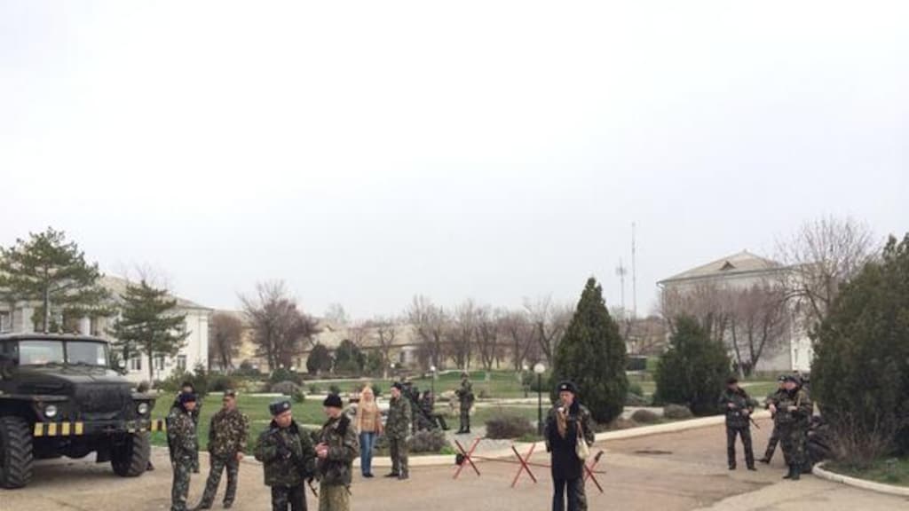 Oekraïense militairen zijn zenuwachtig maar vastberaden