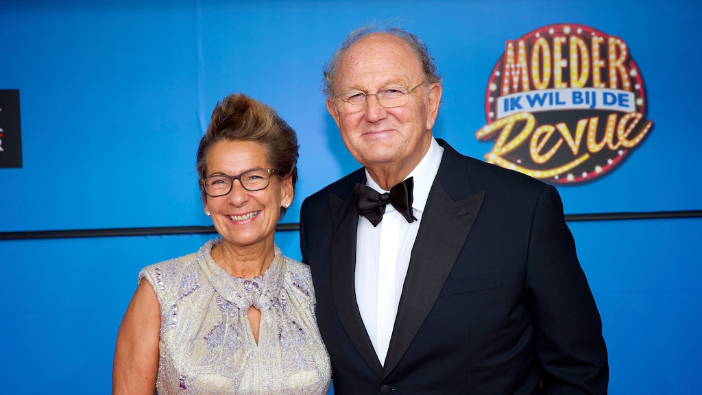 Joop en Janine van den Ende trotse grootouders: 'Genieten volop'