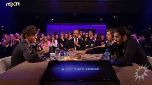 Voorproefje One Direction in RTL Late Night