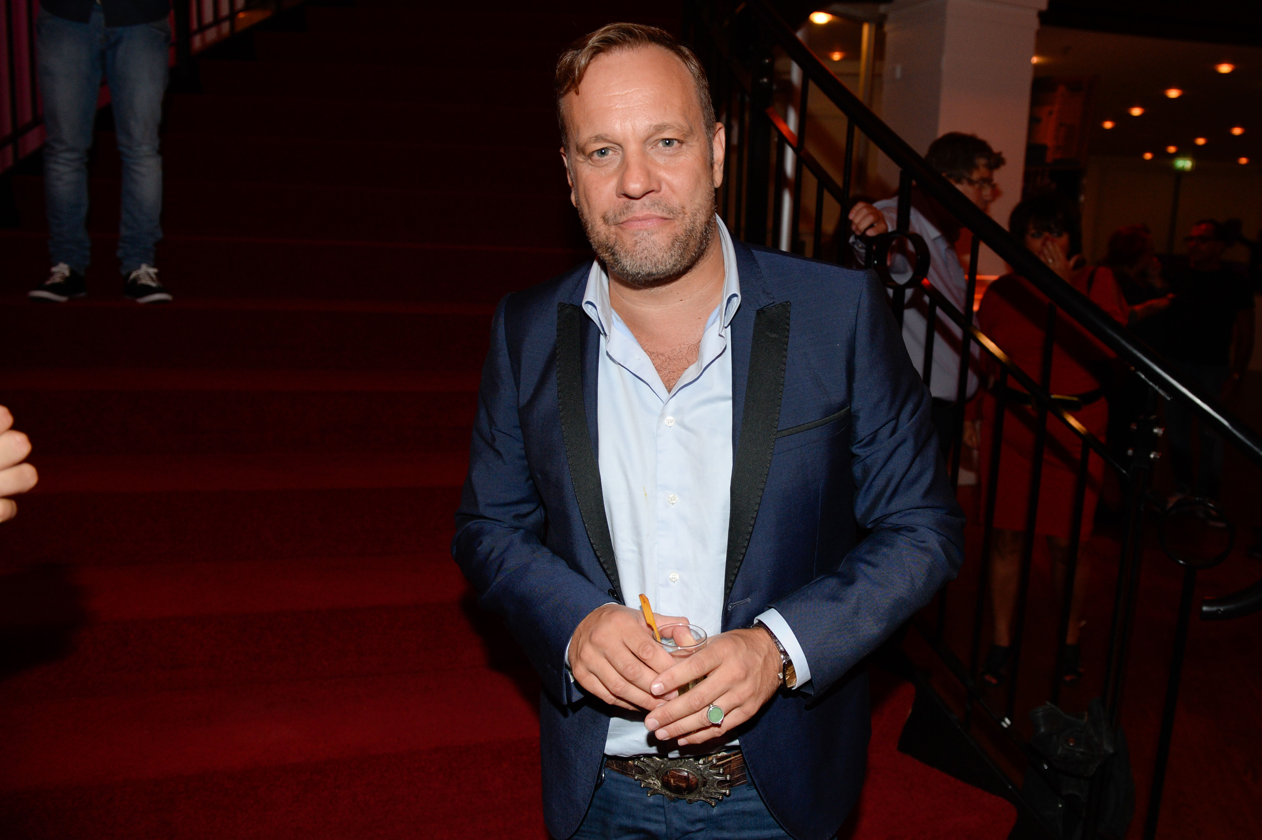 Foto: Ook neef Carlo Boszhard in TV Kantine