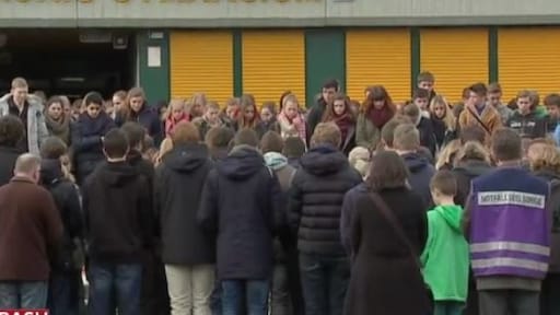 Minuut stilte voor omgekomen Duitse leerlingen