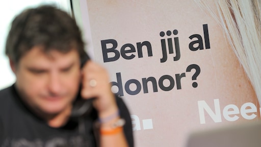In 9 maanden 57.000 meer donorregistraties