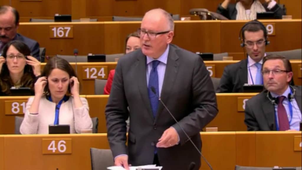 'Iedereen is van de wereld', momentje voor Thé Lau in Europees Parlement