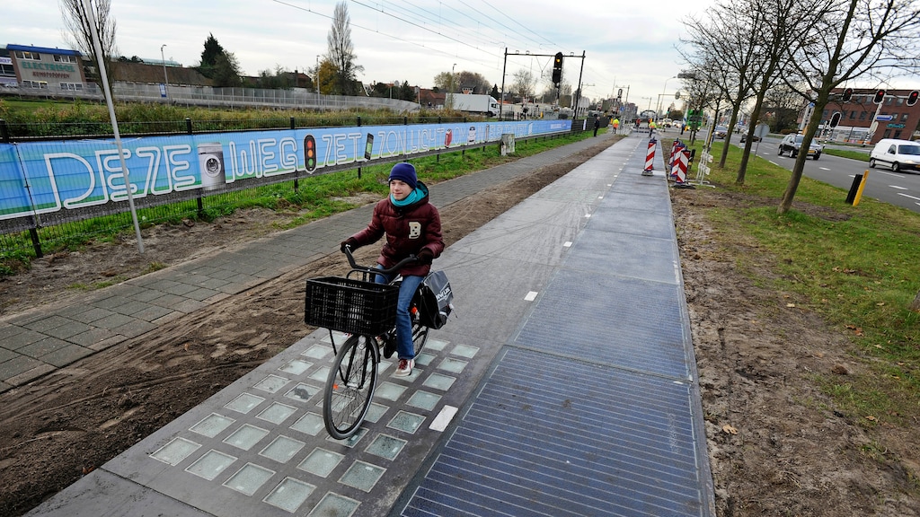 Amerikaanse interesse in zonnefietspad SolaRoad
