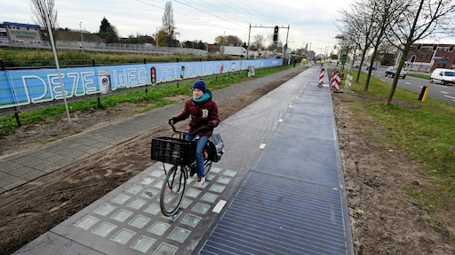 Amerikaanse interesse in zonnefietspad SolaRoad